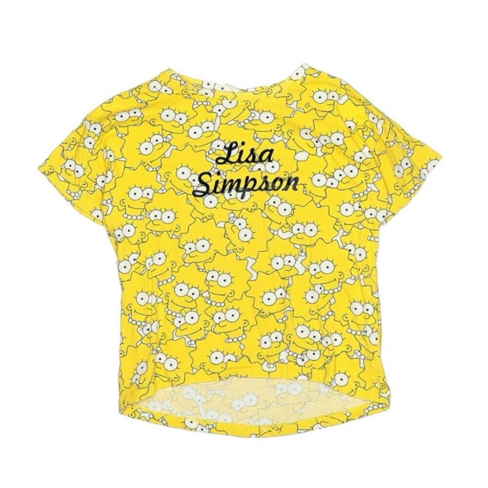 Zara Girls The Simpsons Lisa Simpson Tee